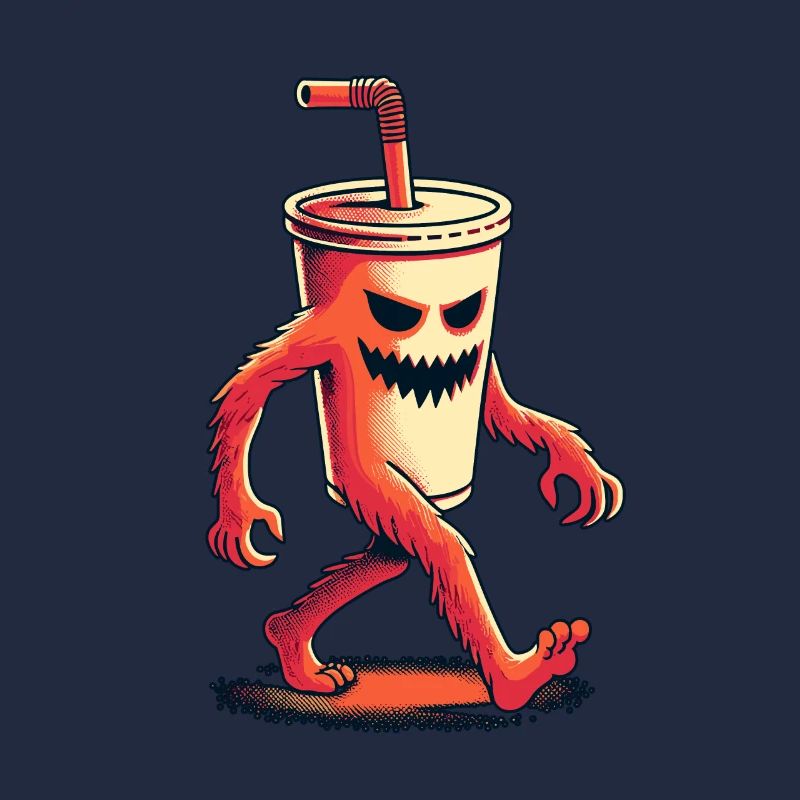 Scary Monster Drinking Cup Drinks