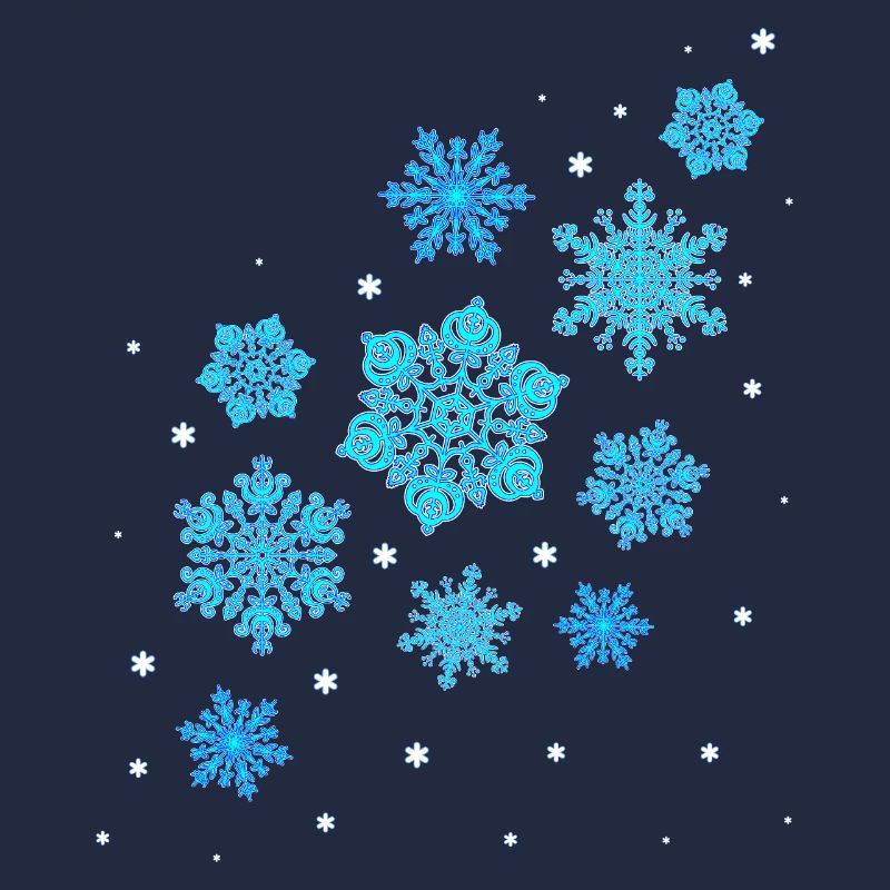 Snowflakes Mandala