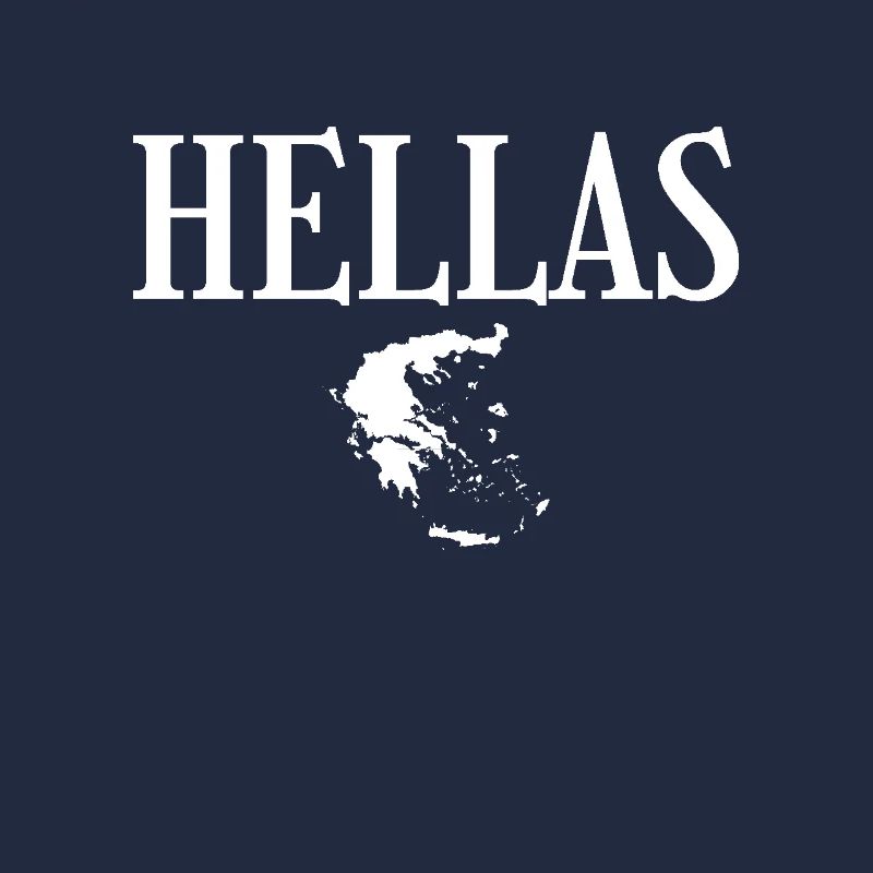 Hellas Greece Map Greek Greece