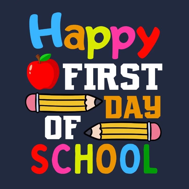 Premier jour d’école Début de l’école