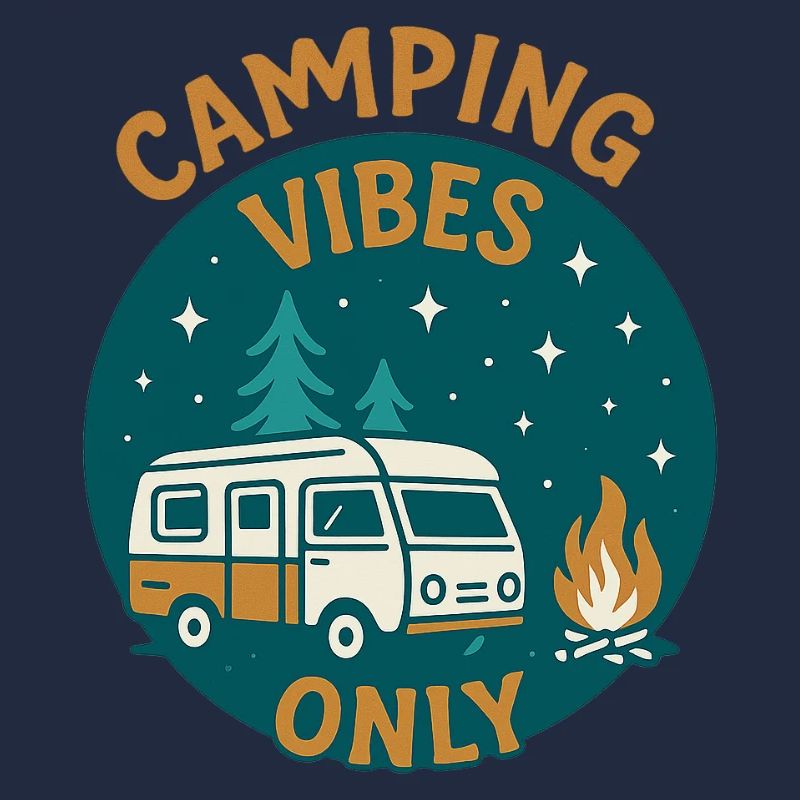 Camping Vibes Only - Freizeit Design