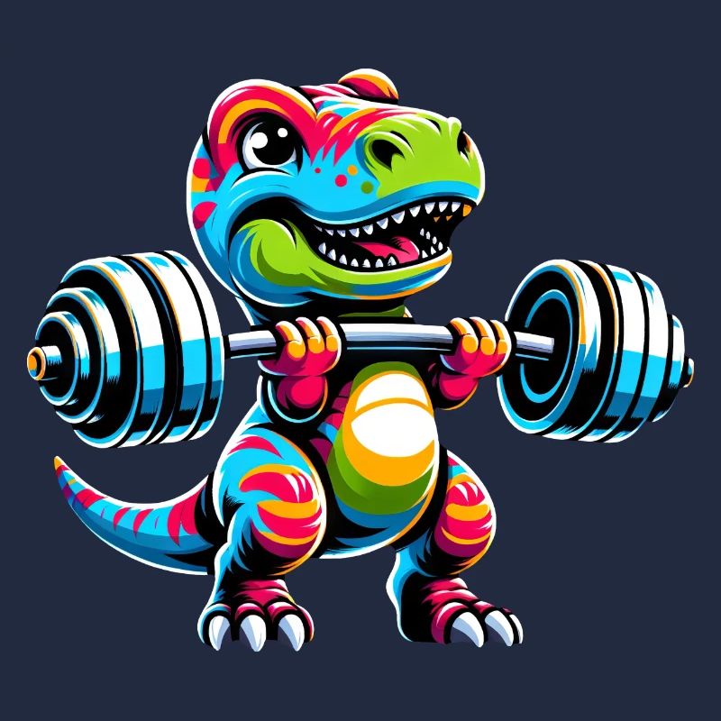 Haltères Trex Dinosaur Haltères Haltères Haltères