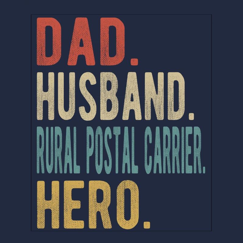 Ländlicher Postbote Papa Ehemann Held