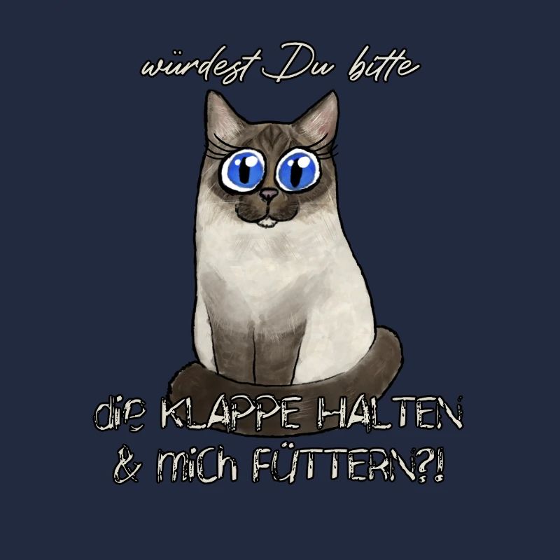 Hungrige Katze