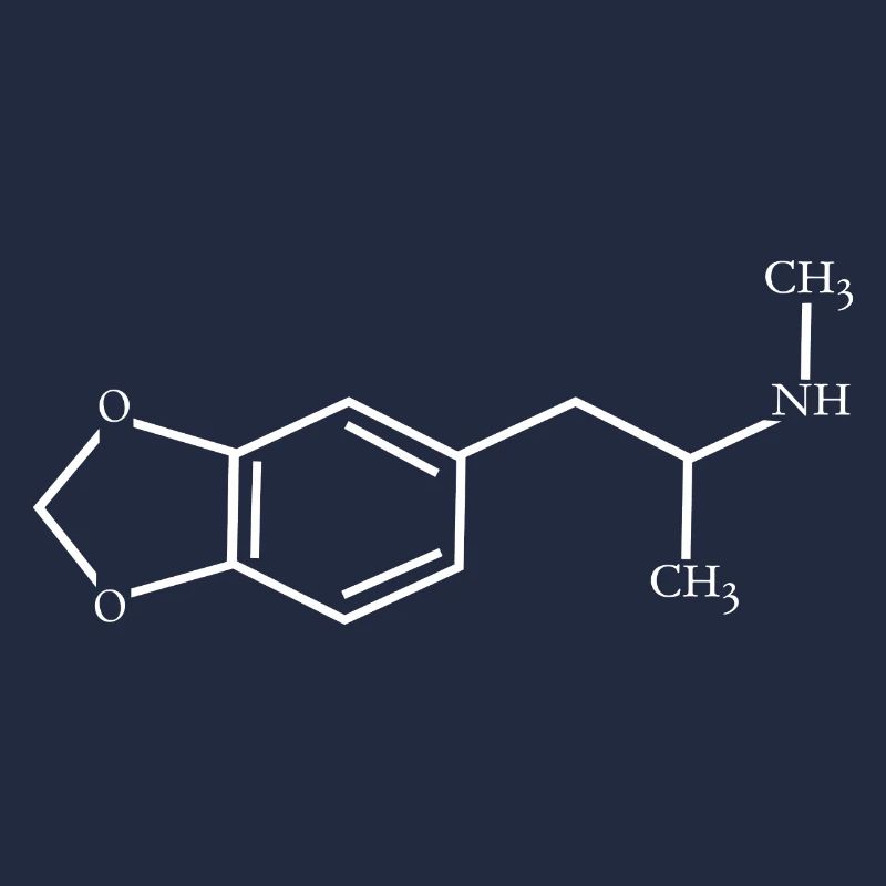 Formule MDMA - Formule chimique
