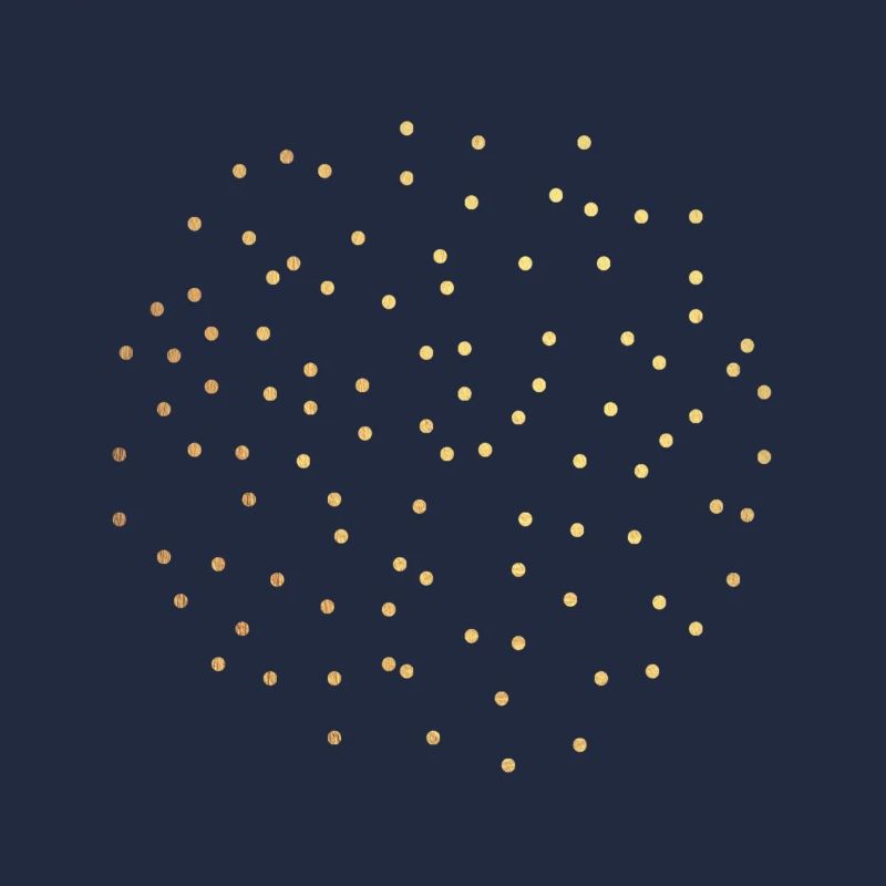 goldene Punkte