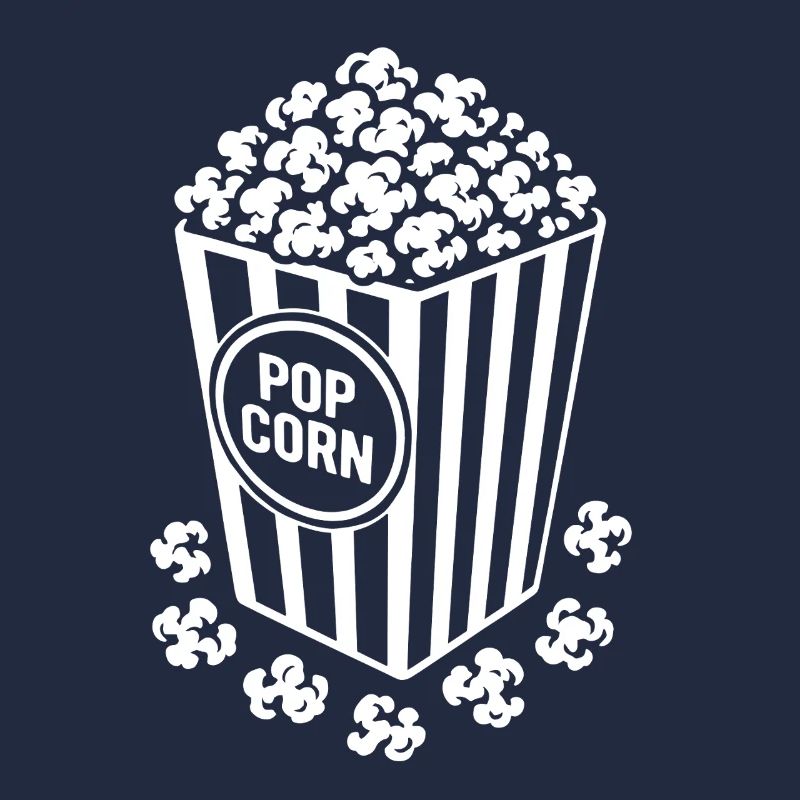 Frisches Popcorn - knusprig, lecker - Geschenk