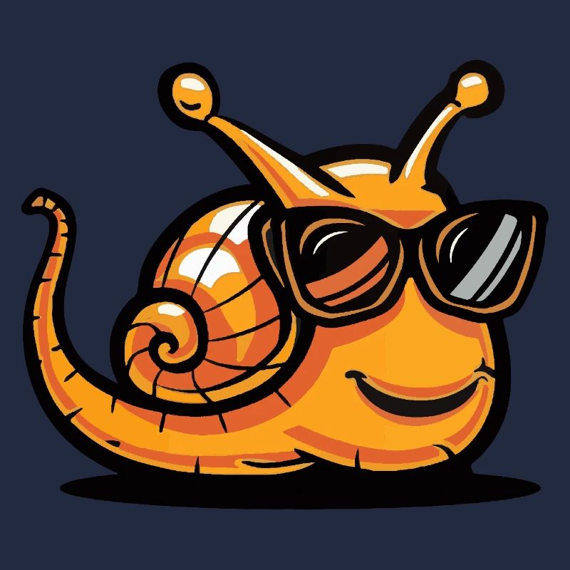 Schnecke Cool Comic
