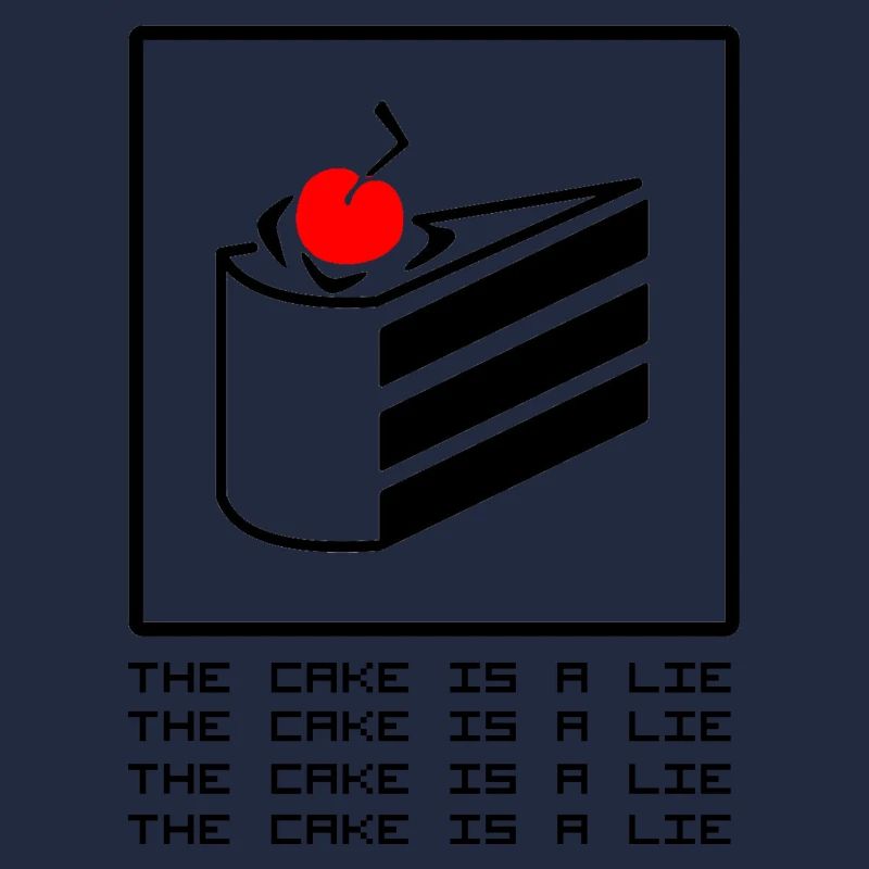THE CAKE IS A LIE