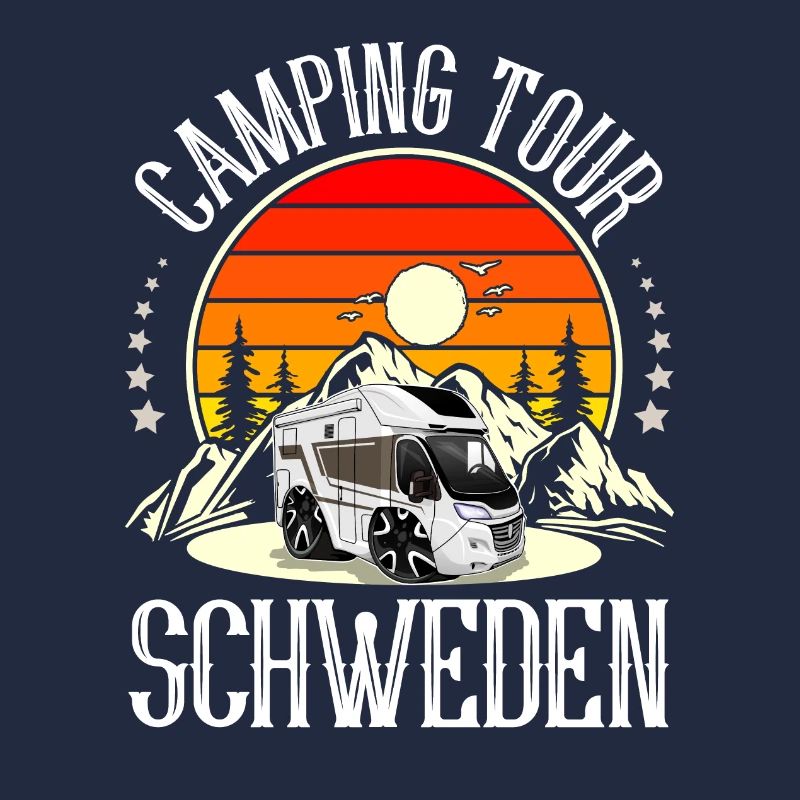 Camping Camper Camping Suède