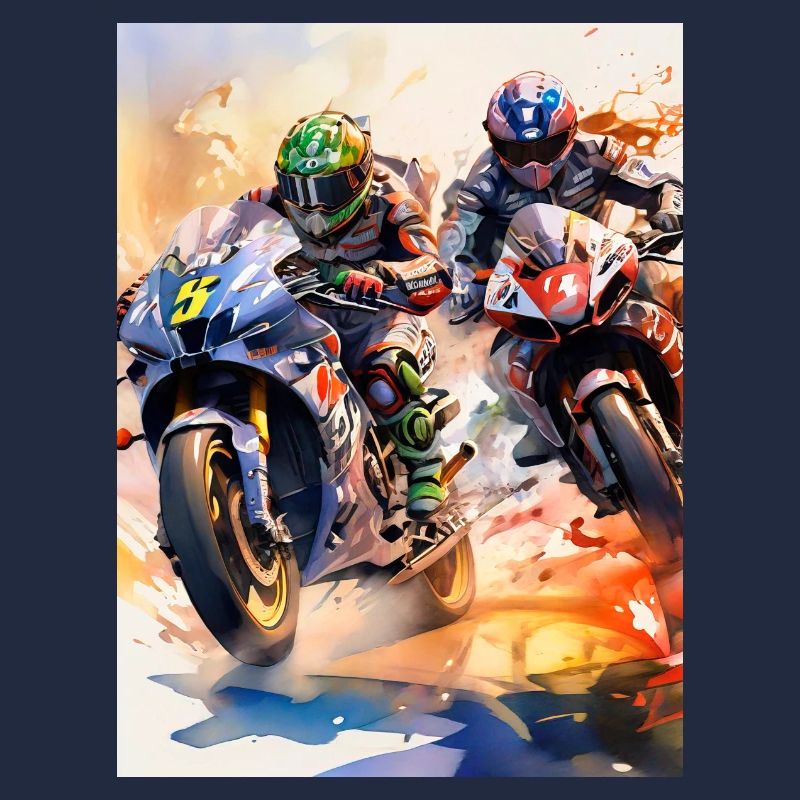Course de motos