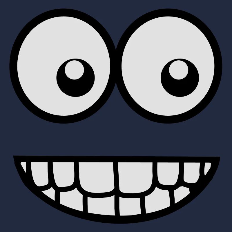 Lustiges Comic Gesicht (Witzig) / Smiley