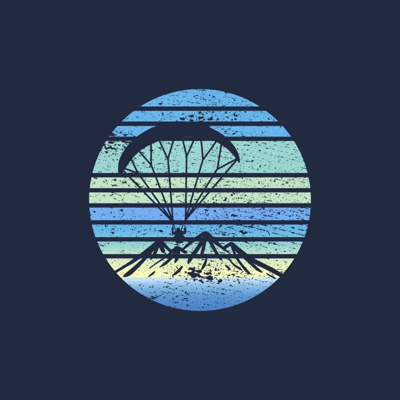 Paramotoring Retro Design