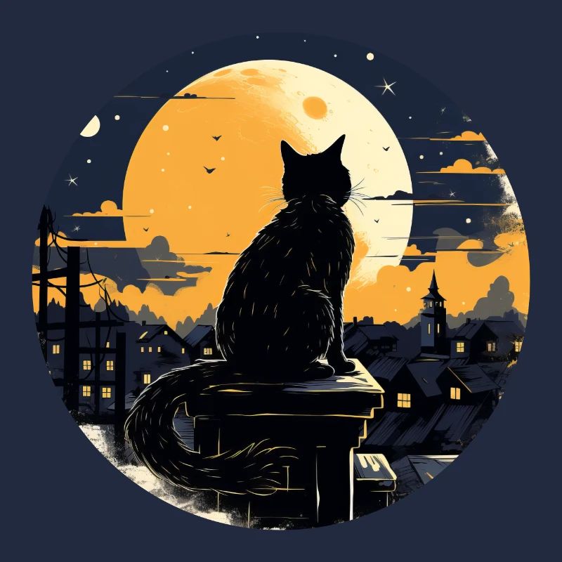 Midnight cat