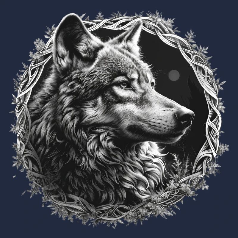 Wolf Vikings Celts Fenriswolf Fenris