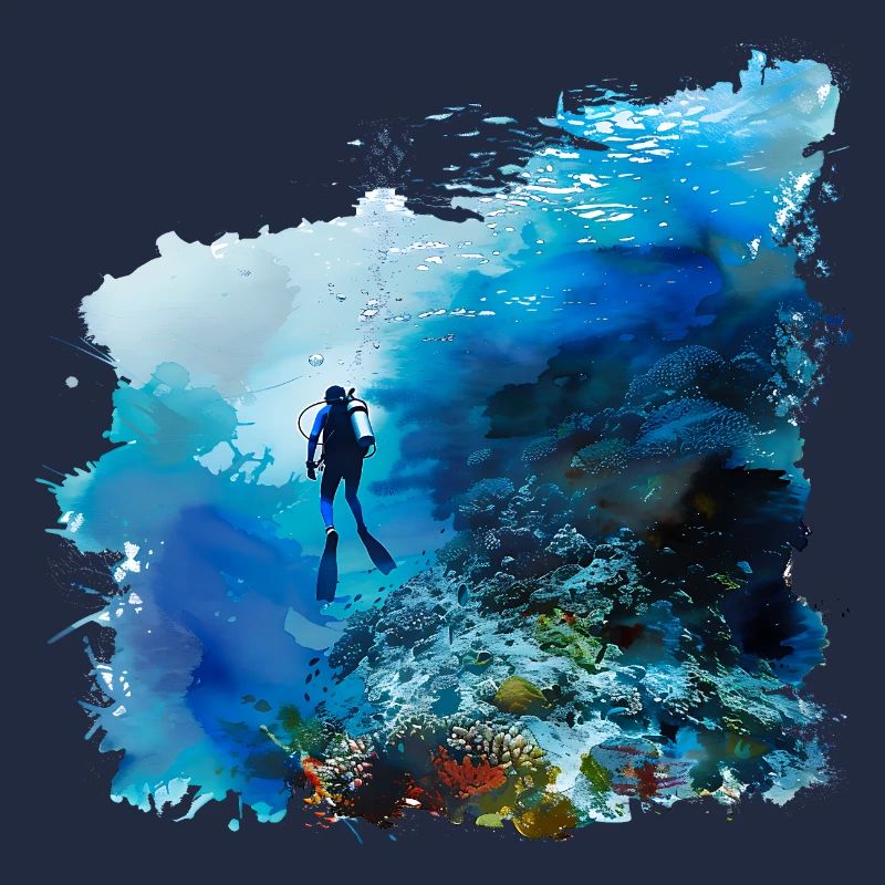Weightless gliding while diving