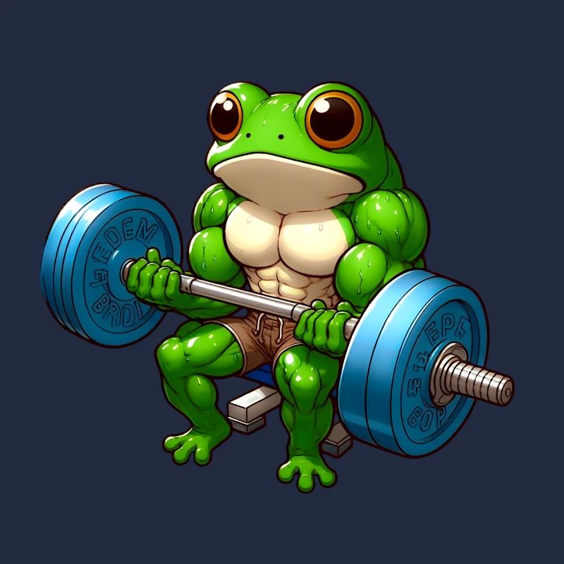 Grenouille Sportive Dynamique