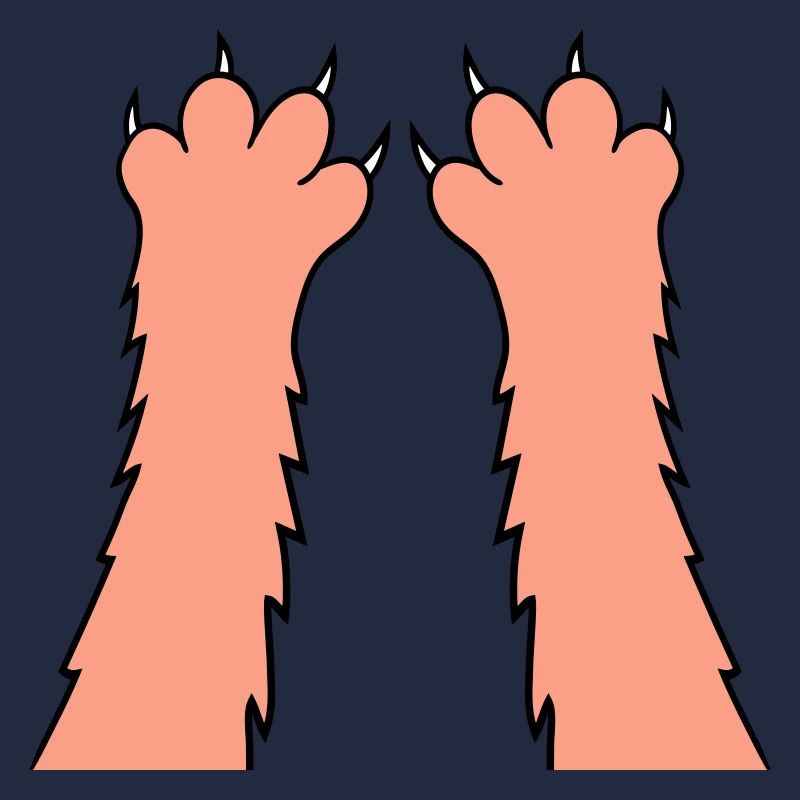 Cats, claws, paws, paws, sharp claws, scratching