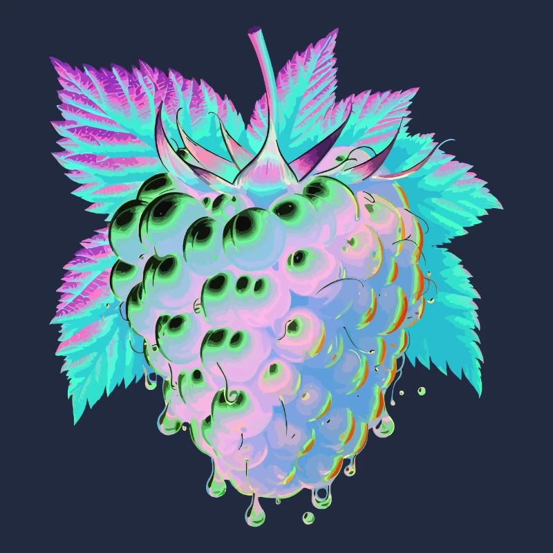 Runny Psychedelic Raspberry