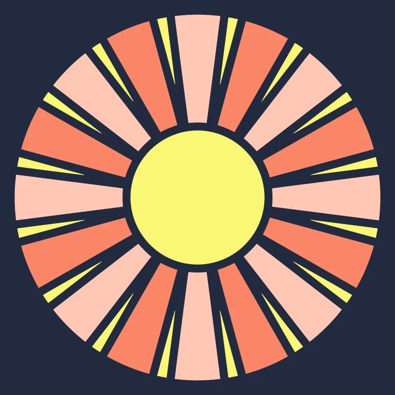 Bright Sun Rays Summer Glow Light Warmth