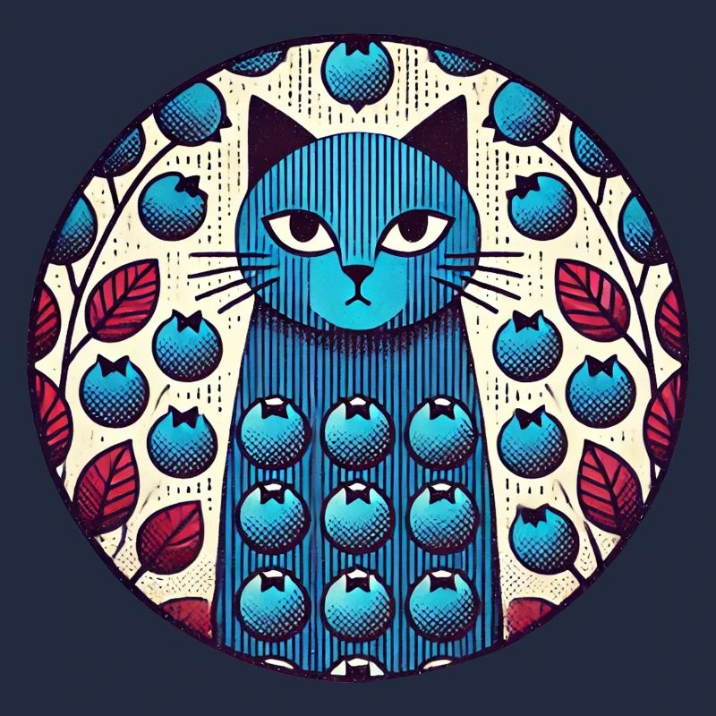 Chat myrtille
