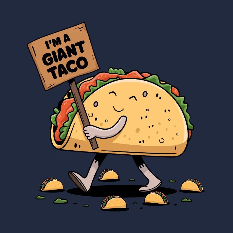 Ich bin ein riesiger Taco