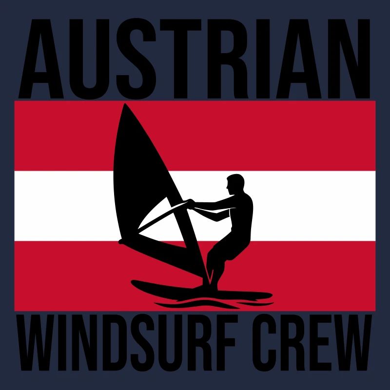 Chemise ras du cou autrichien Windsurf