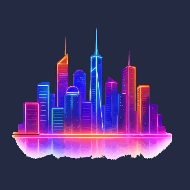 Néon Skyline City