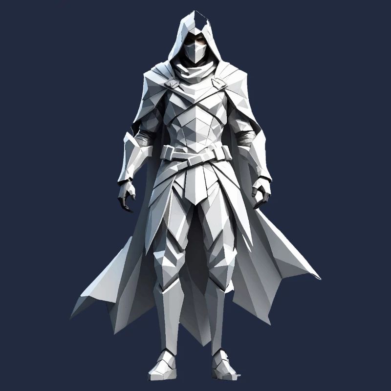 Assassin - Low Poly Videogame Design