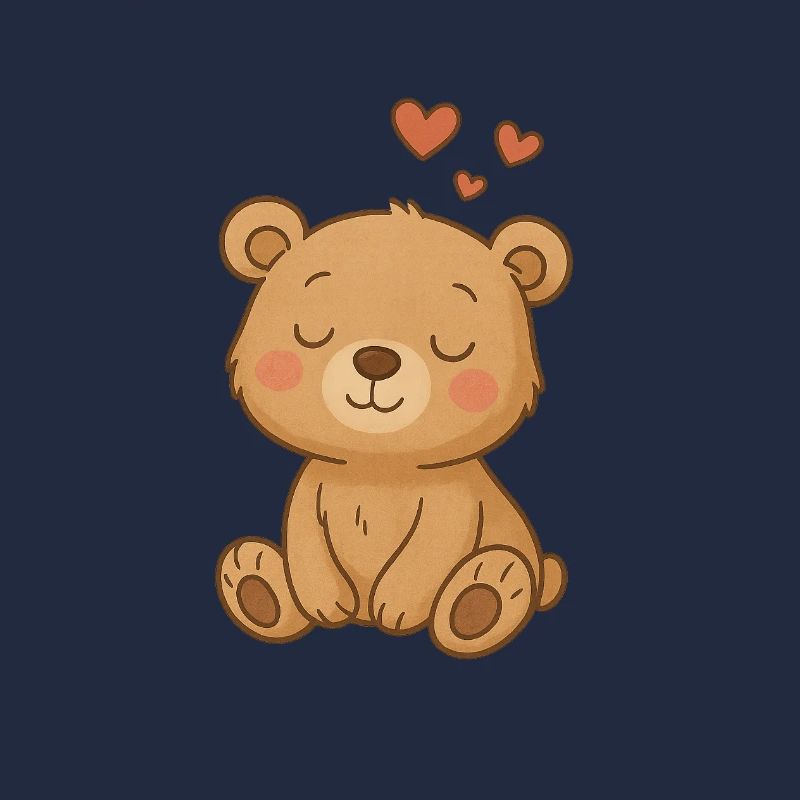 Verträumter Babybär