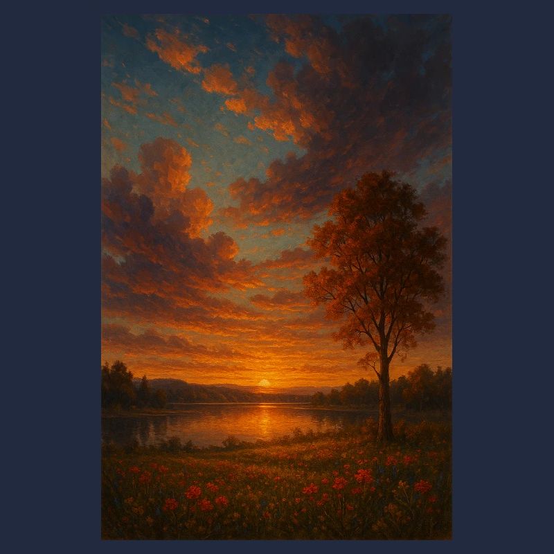 Coucher de soleil