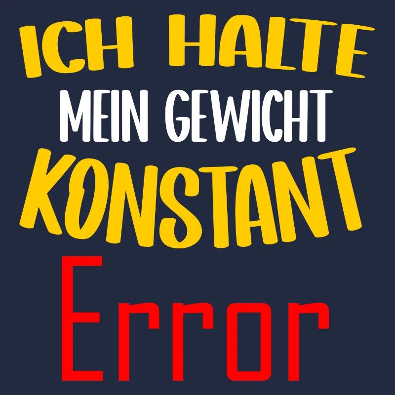 Ich halte mein Gewicht konstant Error