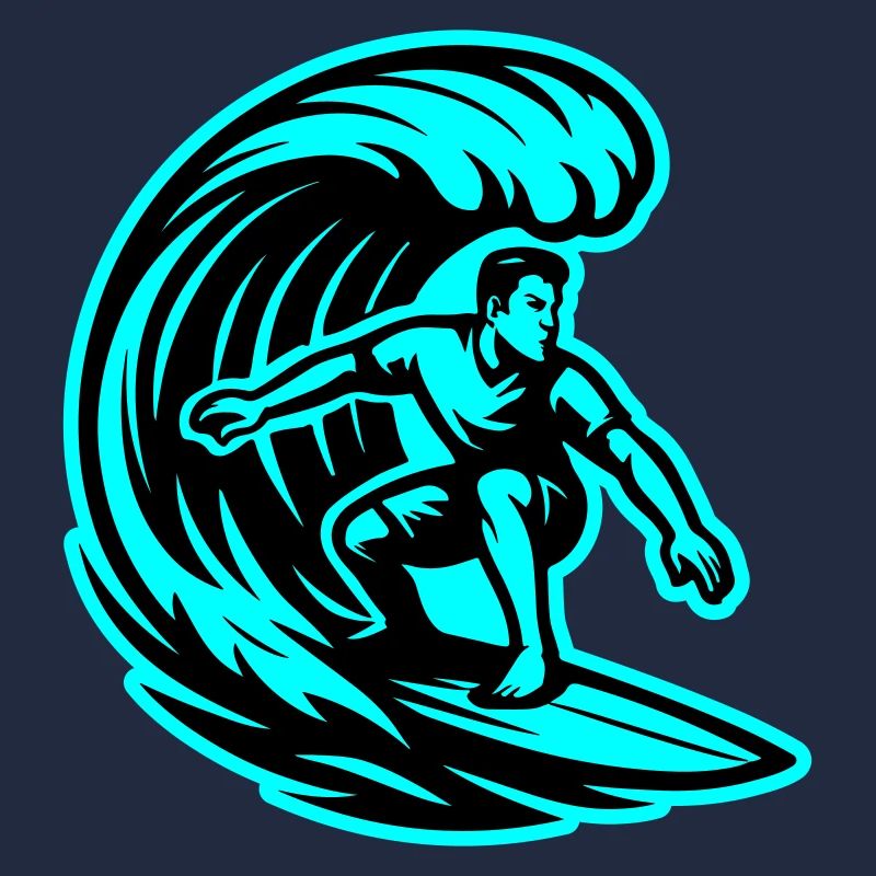 Surfer Wave Surfing