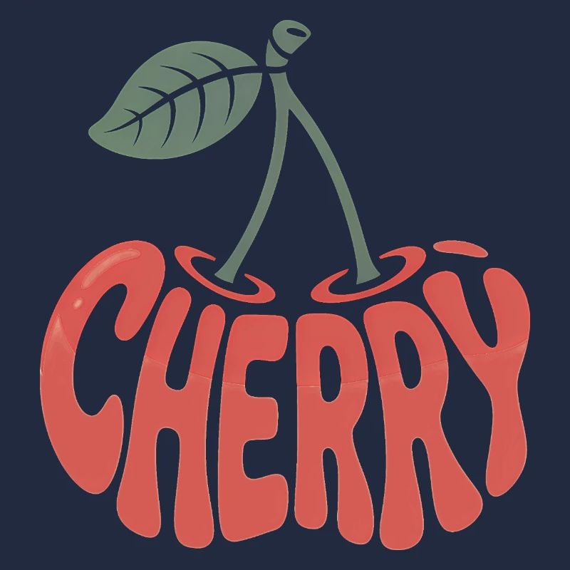 Cherry - Cool Fruit Logo