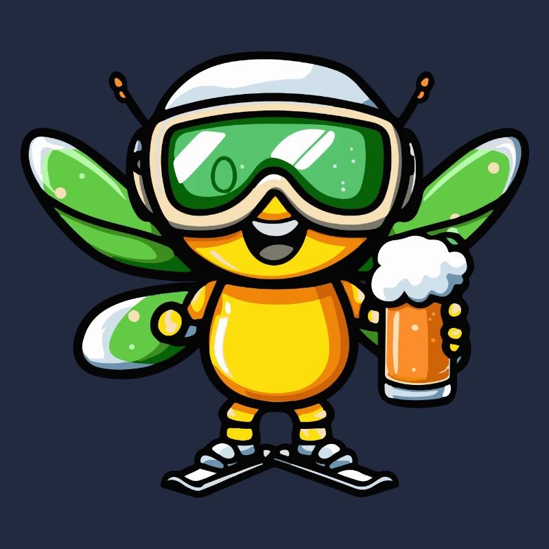 Libelle Ski Bier