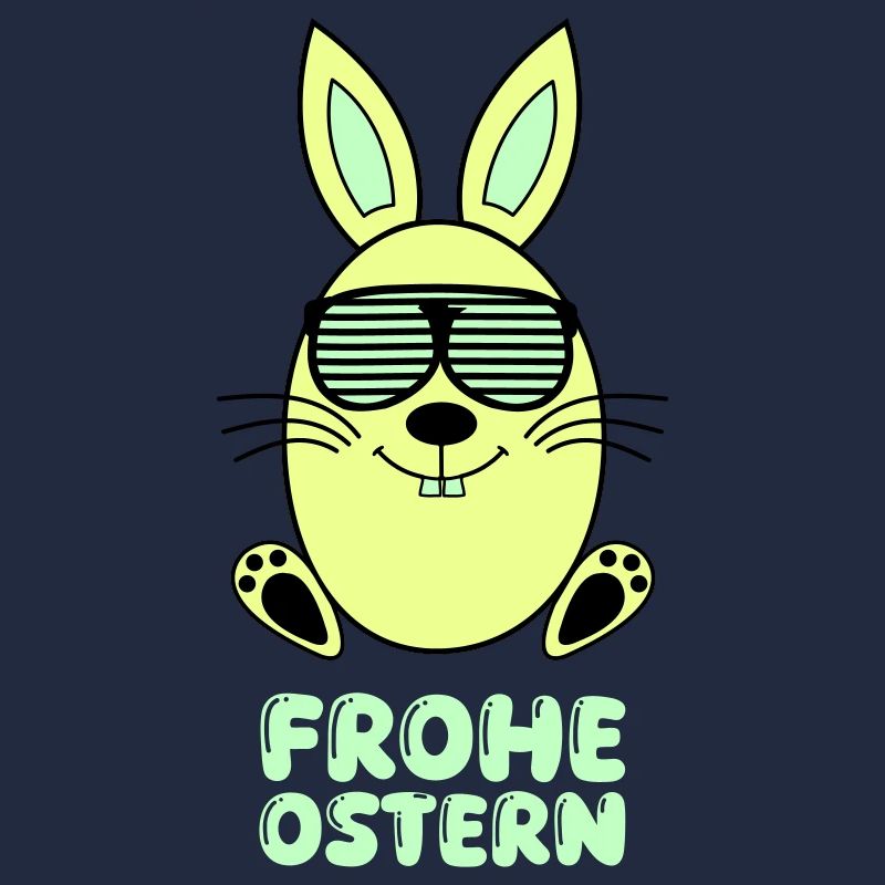 frohe ostern hase
