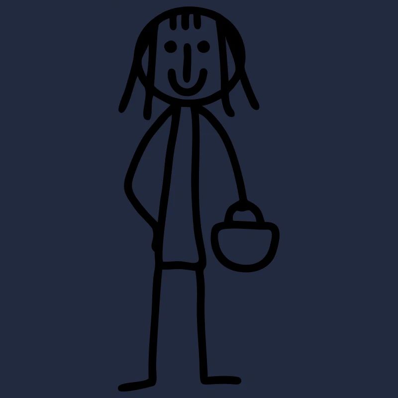 Frau mit Handtasche