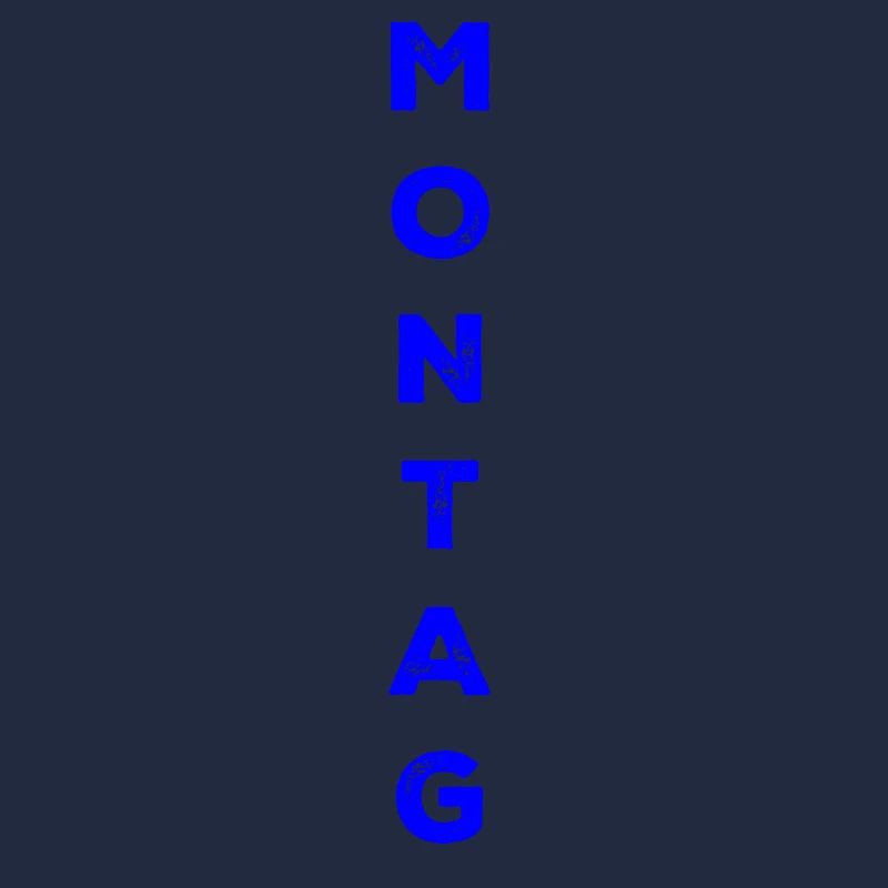 Lundi - bleu