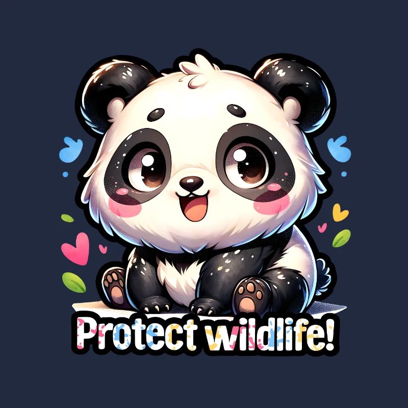 Protéger la faune Panda géant Jour de la Terre Amoureux du panda