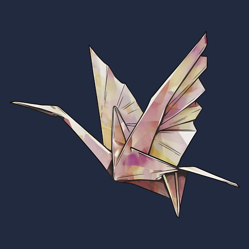 Origami-Kranich
