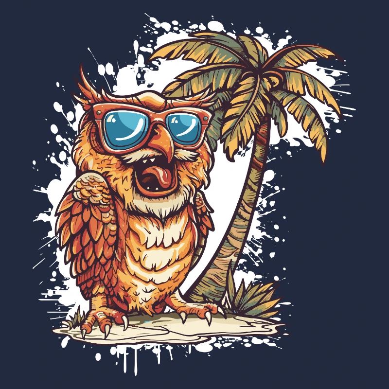 Owl Island Palm Tree