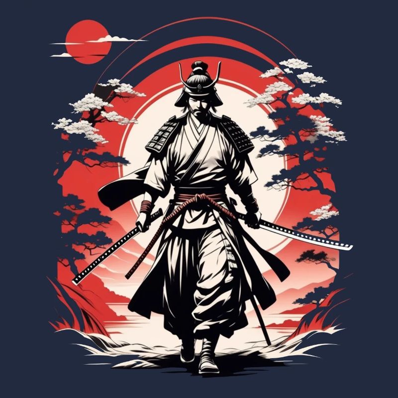 Samurai-Krieger - Japan - Dämon