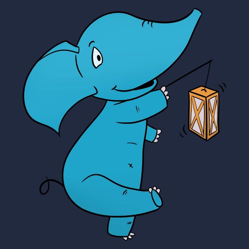 Lanterne éléphant