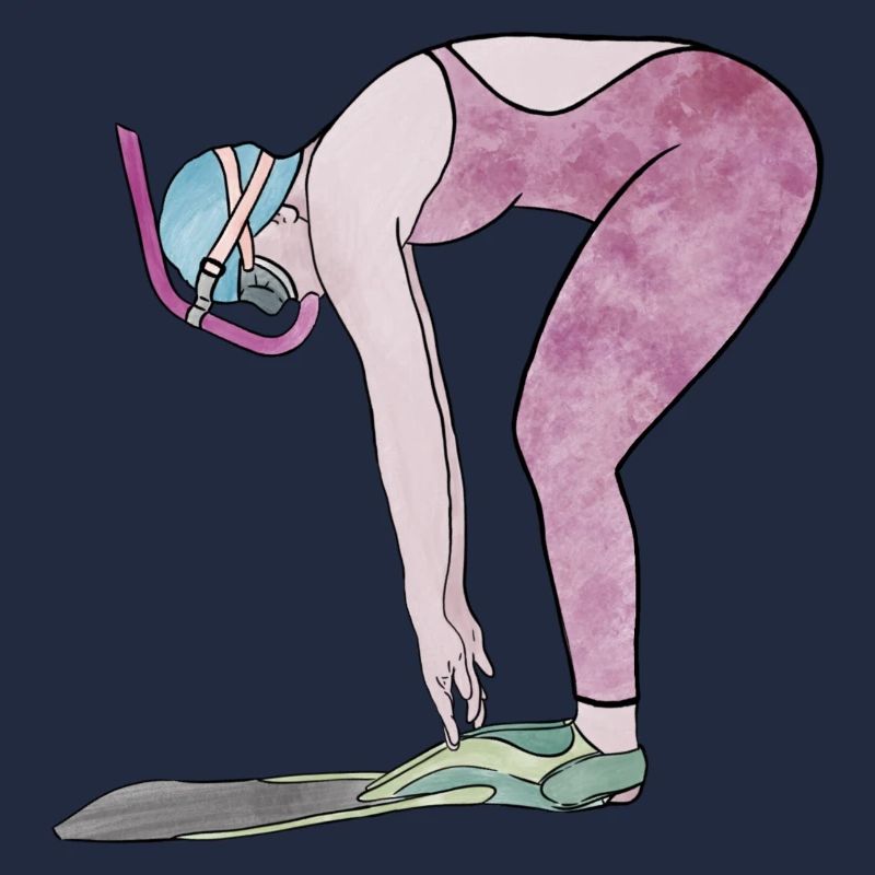 Finswimmerin