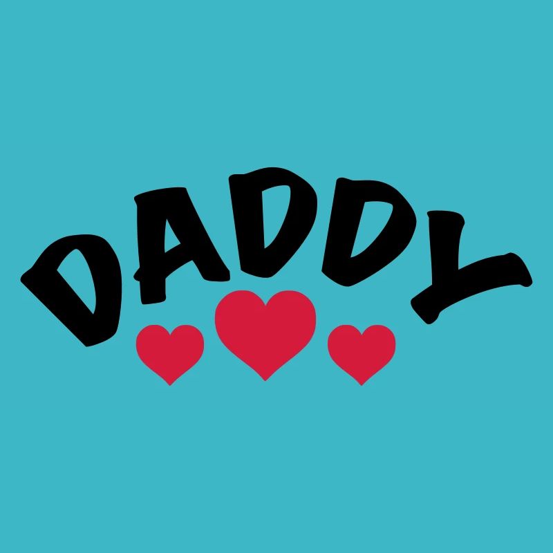 Dad / Daddy / Papa / Herz / i love my dad 2c