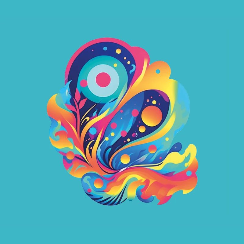 Expression créative : la magie des formes colorées
