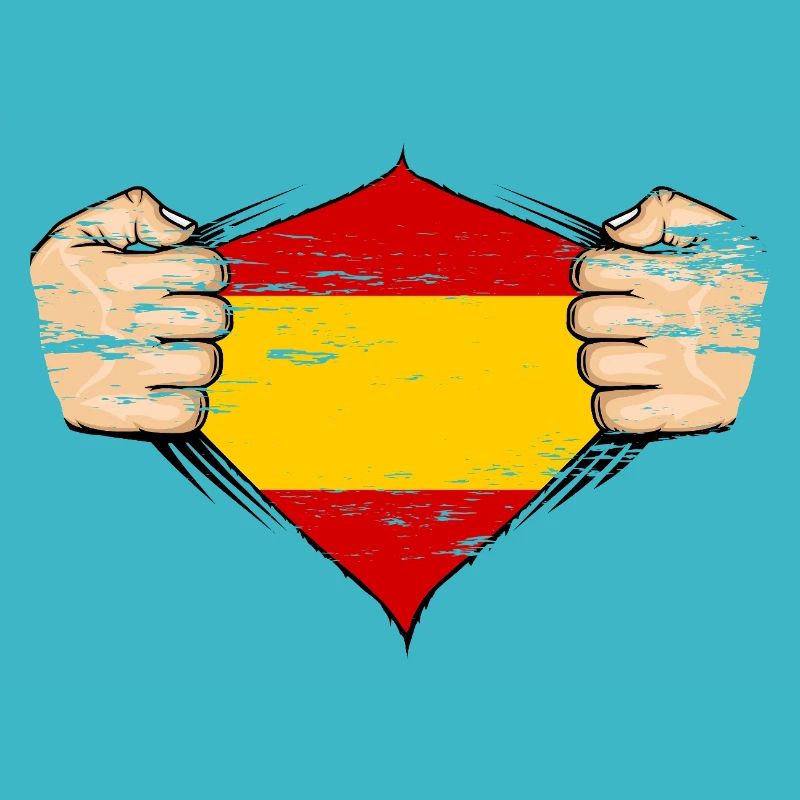 Drapeau espagnol utilisé