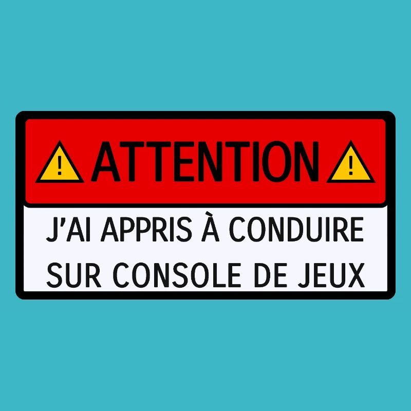 J'ai appris à conduire sur console de jeux vidéo