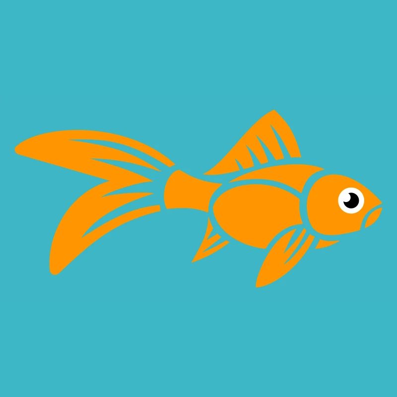 Stylized Goldfish