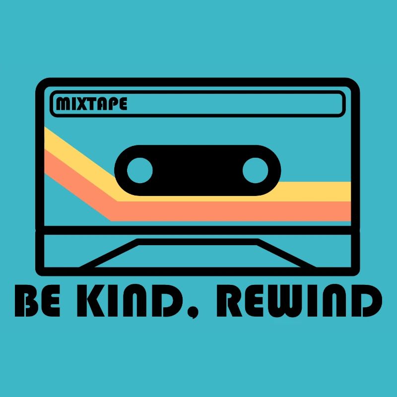 "Be Kind, Rewind" – Tape Design 📼